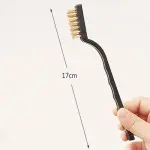 Stainless Steel Brush Brass Cleaning/ Brush Polishing Rust Remover Metal Wire Brush Cleaning Tool Family- 3pcs Set (7inches)