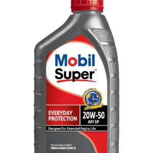 Mobil SuperTM Everyday Protection 20W-50 Synthetic-Technology for Car- 1 Liter