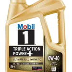 Mobil 1TM 0W-40 Full-Synthetic for Car- 4 Liter
