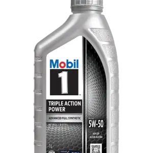 Mobil 1TM 5W-50 Full-Synthetic for Car- 1 Liter
