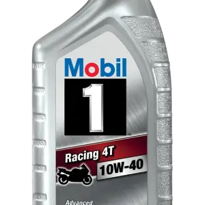 Mobil 1TM Racing 4T 10W-40 Full-Synthetic for Motorcycle- 1 Liter