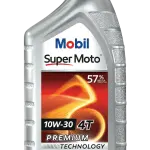 Mobil Super MotoTM 10W-30 4T Synthetic-Technology for Motorcycle- 1 Liter