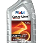 Mobil Super MotoTM 20W-40 4T Synthetic-Technology for Motorcycle- 1 Liter
