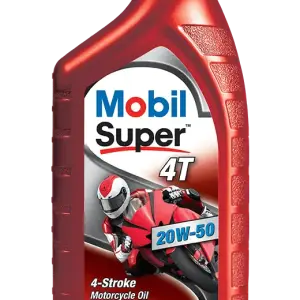 Mobil SuperTM 4T 20W-50 Mineral for Motorcycle- 1 Liter
