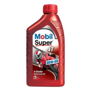 Mobil SuperTM 4T 20W-50 Mineral for Motorcycle- 1 Liter