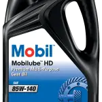 MobilubeTM HD 85W-140 Gear Lubricant for Vehicle Care- 4 Liter