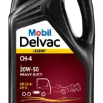 Mobil Delvac LegendTM CH-4 20W-50 Heavy Duty Mineral for Bus & Truck- 5 Liter