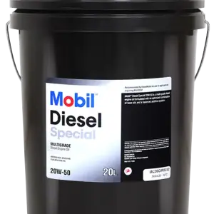 Mobil Diesel SpecialTM 20W-50 Mineral for Bus & Truck- 20 Liter