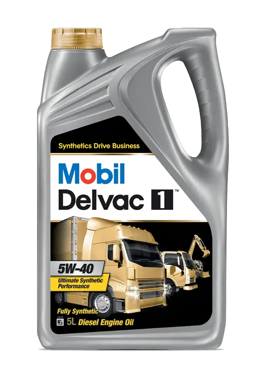 Mobil Delvac 1TM 5W-40 Full-Synthetic for Bus & Truck- 5 Liter