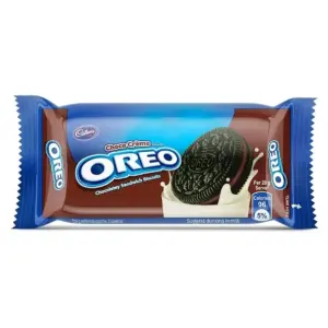 CADBURY OREO CHOCOLATEY SANDWICH BISCUITS 50gm