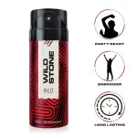 WILD STONE RED BODY SPRAY 150ml