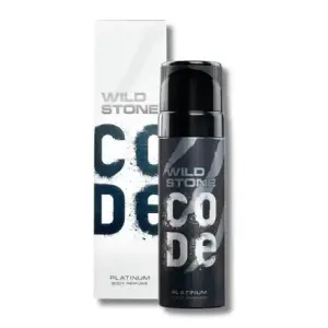 WILD STONE CODE PLATINUM BODY PERFUME 97gm