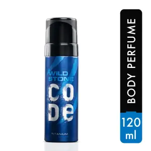 WILD STONE CODE TITANIUM BODY PERFUME 97gm