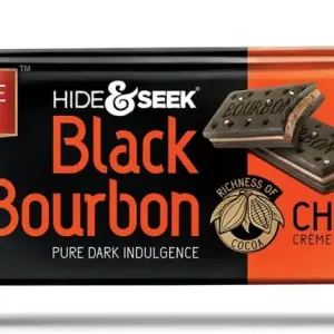 PARLE HIDE & SEEK BLACK BOURBON C.SANDWICH 100gm