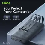 Oraimo Slice Link Pro 10,000mAh Power Bank | OPB-P7101 | 22.5W | Grey
