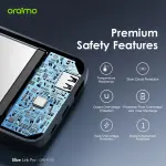 Oraimo Slice Link Pro 10,000mAh Power Bank | OPB-P7101 | 22.5W | Grey