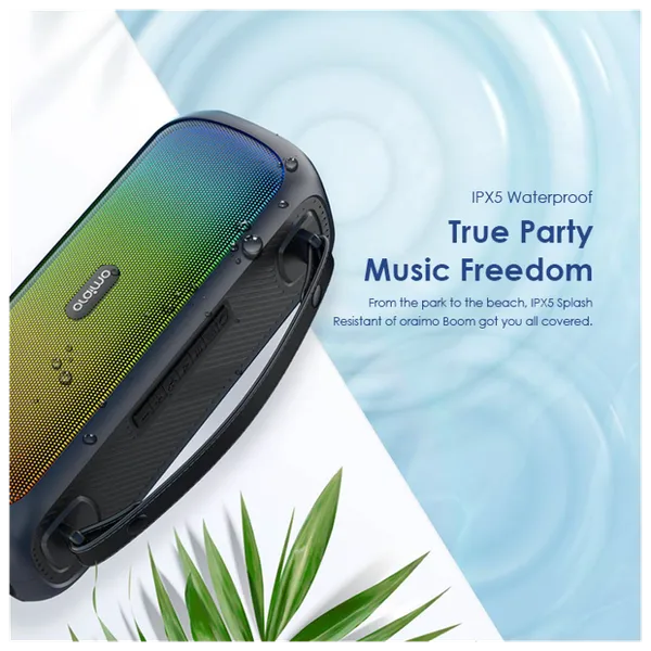 Oraimo Boom Portable Wireless Speaker | OBS-75D| Black