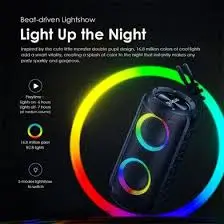 Oraimo Rover RGB Portable Wireless Speaker | OBS-53D | Black