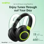 Oraimo MV BoomPop 2|Wireless Headphones Black | OHP-610