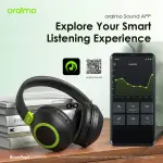Oraimo MV BoomPop 2|Wireless Headphones Black | OHP-610
