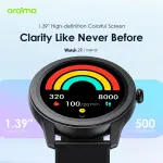 Oraimo Watch 2R 1.39" BT Calling Smart Watch | OSW-30 | Black