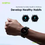 Oraimo Watch 2R 1.39" BT Calling Smart Watch | OSW-30 | Black