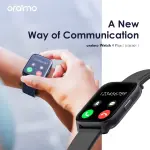 Oraimo Watch 4 Plus 2.01" Smart Watch | OSW-801 | Black