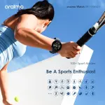 Oraimo Watch ER 1.43" AMOLED IP68 Smart Watch | OSW-42 | Black