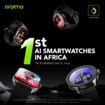 Oraimo Watch ER 1.43" AMOLED IP68 Smart Watch | OSW-42 | Black