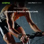 Oraimo Watch ER 1.43" AMOLED IP68 Smart Watch | OSW-42 | Black
