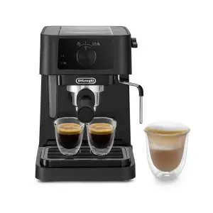 De'Longhi Stilosa Manual Espresso Coffee Maker | EC230.BK | Black