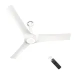 Atomberg Aris Starlight 48" Silent Energy Efficient BLDC Motor With Smart IoT and IR Remote Ceiling Fan (Marble White) AT-125