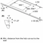 BOSCH hob 4 Gas Burner | PBP6C5B62M | 60 cm