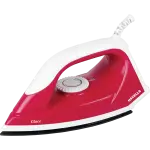 Havells Glace Dry Iron Non Stick Coated (Ruby & White) | 750 W