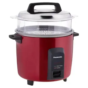 Panasonic Rice Cooker| SR-W22GS Burgandy | 2.2 L