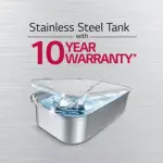 LG Water Purifier | RO+UV+Mineral Booster | WW151NP | 8 L