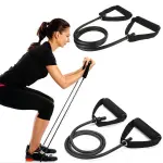 Resistance Rope With Grip - Black