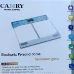 Camry EB9062 Electronic Personal Scale- Tempered Glass
