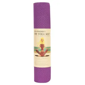 Eco Friendly Yoga Mat 6mm - Purple