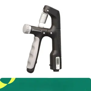 Adjustable Counting Hand Grip - Black & Silver