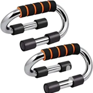 Combo Pack of Push Up Bar, Resistance Band, Figure Twister and A.Hand Grip
