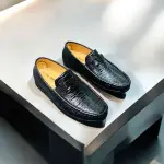 Super Premium Black Color Loffer by unique footwear(279)