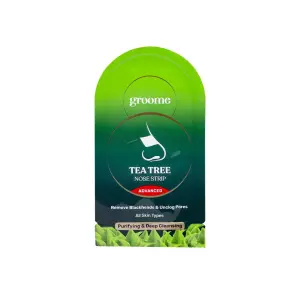 Groome Tea Tree Purifying & Deep Cleansing Nose Strips (Monthly Pack) 6pcs