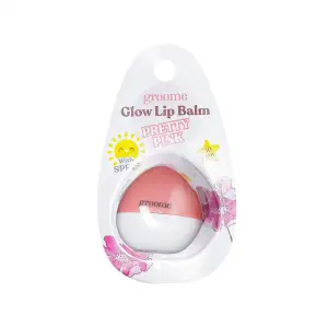 Groome Glow Lip Balm With SPF15- Pretty Pink(30gm)