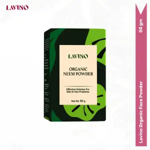 Lavino Organic Neem Powder- 50gm