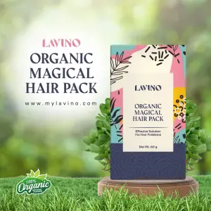 Lavino Organic Magical Hair Pack- 60gm