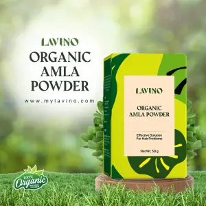 Lavino organic Amla Powder- 50gm