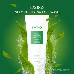 Lavino Neem Purifying Face Wash With 0.5% Salicylic Acid- 100ml