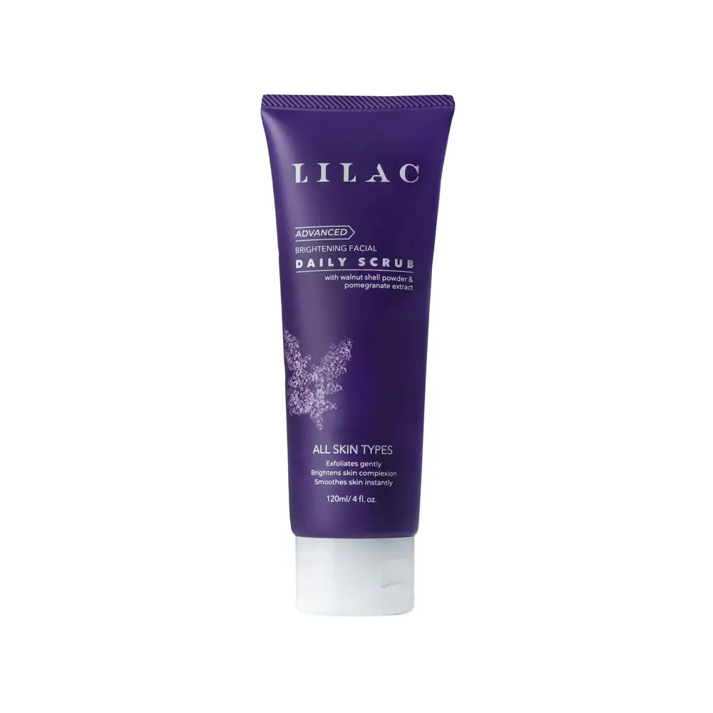 Lilac Advanced Brightening Daily Scrub All Skin Types- 120ml