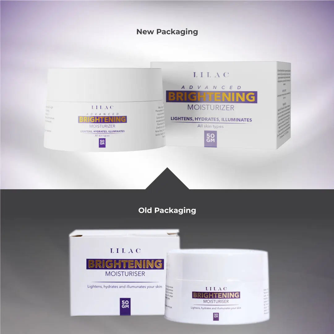 Lilac Advanced Brightening Moisturizer All Skin Types- 50gm